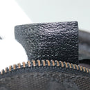 GUCCI GG Canvas Body Bag Black Silver 28566 Auth ep10174-12