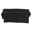 GUCCI GG Canvas Body Bag Black Silver 28566 Auth ep10174-2
