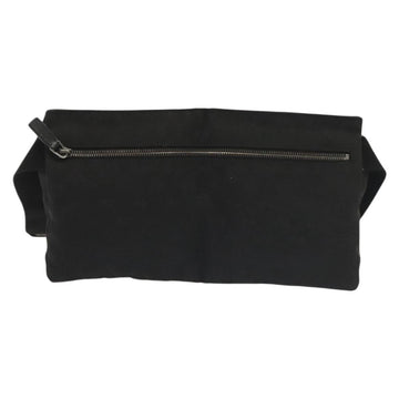 GUCCI GG Canvas Body Bag Black Silver 28566 Auth ep10174 - 0