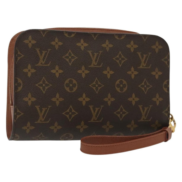 LOUIS VUITTON Monogram Orsay Clutch Bag M51790 LV Auth ep10176