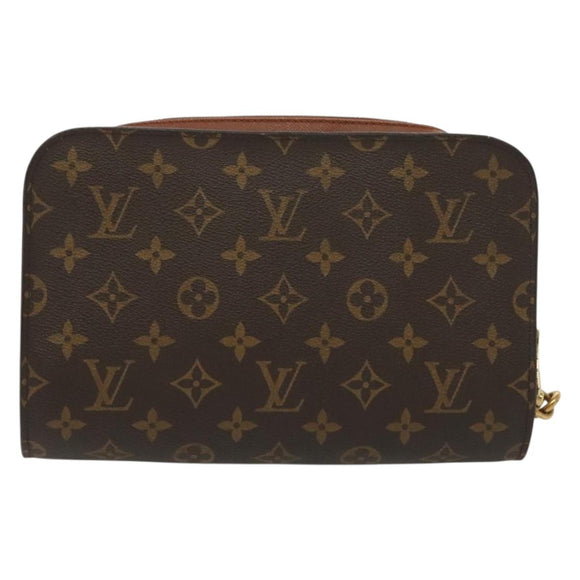 LOUIS VUITTON Monogram Orsay Clutch Bag M51790 LV Auth ep10176