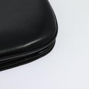 CELINE Shoulder Bag Leather Black Gold Auth ep10179-13