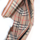 Burberrys Shoulder Bag Leather Gold Brown Auth ep10183-20