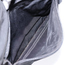 GUCCI Bamboo Hand Bag Nylon Black Silver 000 0509 Auth ep10189-11