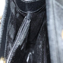 GUCCI Bamboo Hand Bag Leather Black Gold 002 2122 0260 Auth ep10191-21