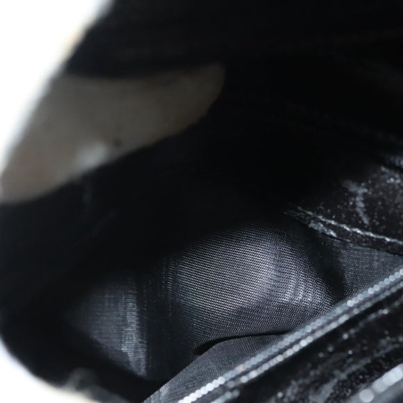 GUCCI Bamboo Hand Bag Leather Black Gold 002 2122 0260 Auth ep10191