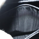 GUCCI Bamboo Hand Bag Leather Black Gold 002 2122 0260 Auth ep10191-11