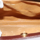 GUCCI Bamboo Hand Bag Leather Brown Gold 002 1186 0260 Auth ep10204-10