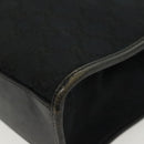 GUCCI GG Canvas Jackie Hand Bag Black Silver 002 1065 Auth ep10213-16