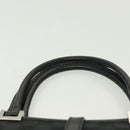 GUCCI GG Canvas Jackie Hand Bag Black Silver 002 1065 Auth ep10213-8
