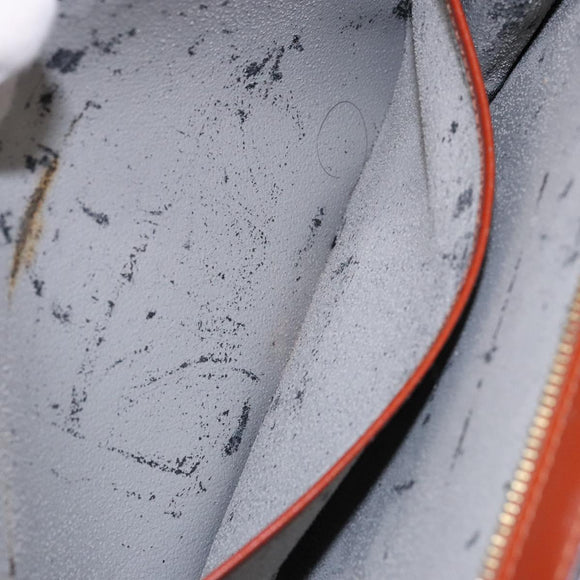 LOUIS VUITTON Epi Trousse Crete Pouch Brown M48403 LV Auth ep10214