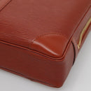 LOUIS VUITTON Epi Porte Documents Voyage Business Bag Brown M54478 Auth ep10215-9