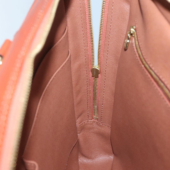 LOUIS VUITTON Epi Porte Documents Voyage Business Bag Brown M54478 Auth ep10215