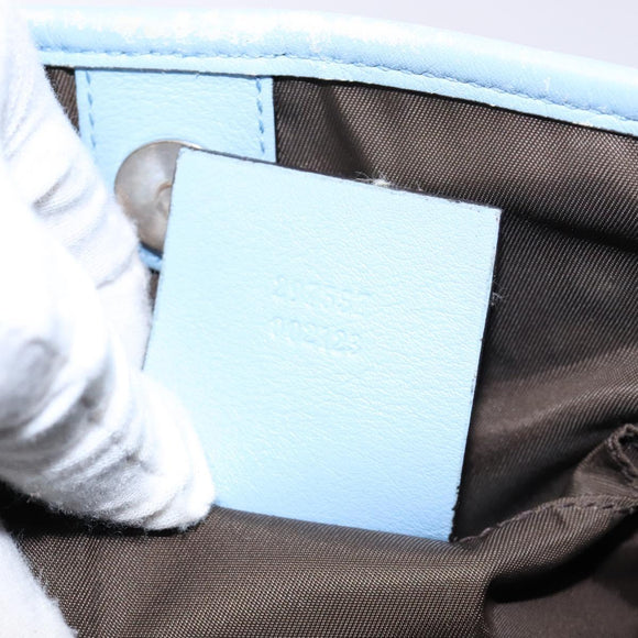 GUCCI GG Supreme Hand Bag PVC Beige Silver 297557 Auth ep10221