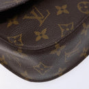 LOUIS VUITTON Monogram Saint Cloud PM Shoulder Bag M51244 LV Auth ep10227-17