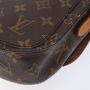 LOUIS VUITTON Monogram Saint Cloud PM Shoulder Bag M51244 LV Auth ep10227-12