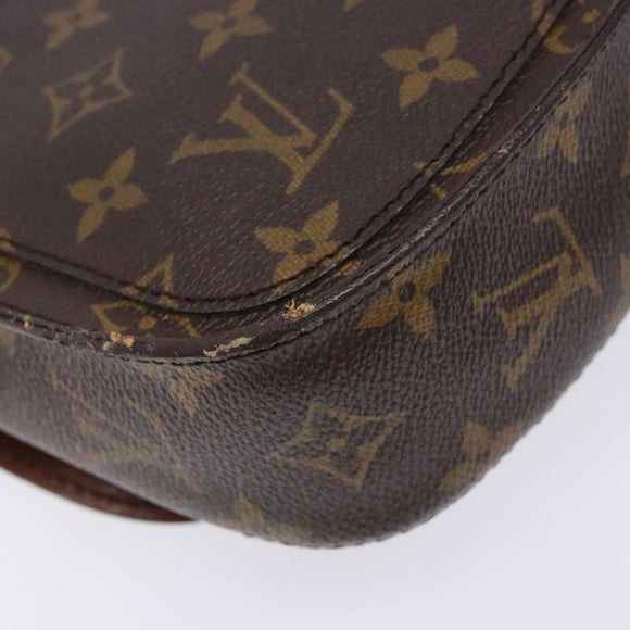 LOUIS VUITTON Monogram Saint Cloud PM Shoulder Bag M51244 LV Auth ep10227