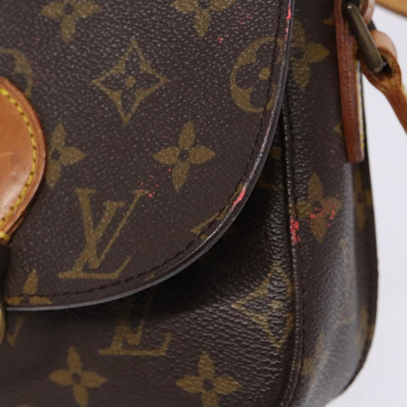 LOUIS VUITTON Monogram Saint Cloud PM Shoulder Bag M51244 LV Auth ep10227