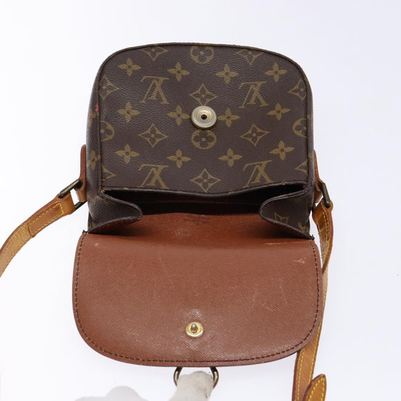 LOUIS VUITTON Monogram Saint Cloud PM Shoulder Bag M51244 LV Auth ep10227