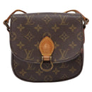 LOUIS VUITTON Monogram Saint Cloud PM Shoulder Bag M51244 LV Auth ep10227-2
