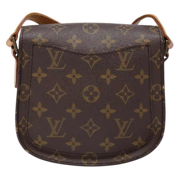 LOUIS VUITTON Monogram Saint Cloud PM Shoulder Bag M51244 LV Auth ep10227