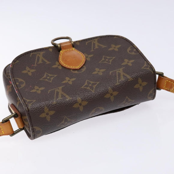 LOUIS VUITTON Monogram Saint Cloud PM Shoulder Bag M51244 LV Auth ep10227