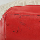 FENDI Zucca Canvas Tote Bag White Gold Auth ep10233-8