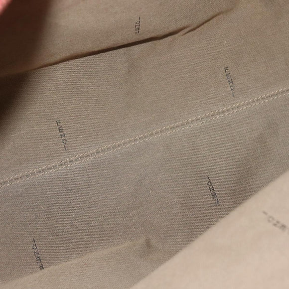 FENDI Zucca Canvas Tote Bag White Gold Auth ep10233