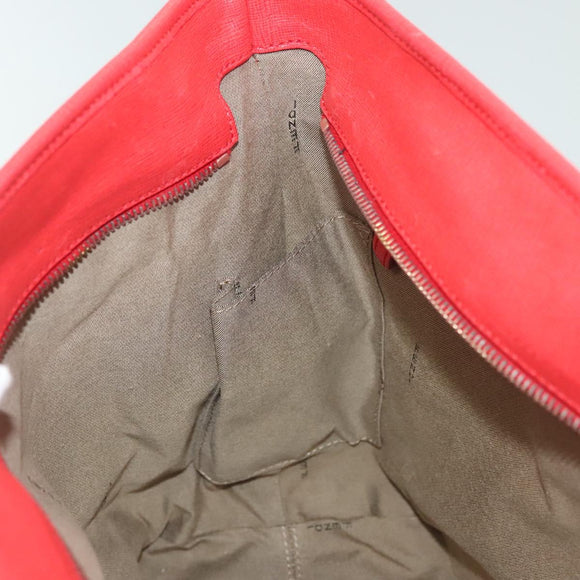 FENDI Zucca Canvas Tote Bag White Gold Auth ep10233