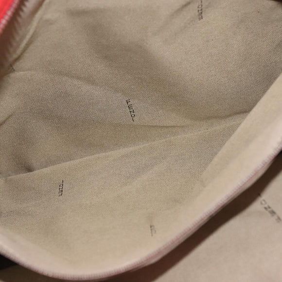 FENDI Zucca Canvas Tote Bag White Gold Auth ep10233