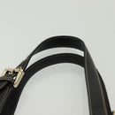 GUCCI Tote Bag Leather Gold Black 141432 Auth ep10234-14