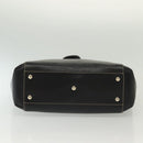 GUCCI Tote Bag Leather Gold Black 141432 Auth ep10234-7