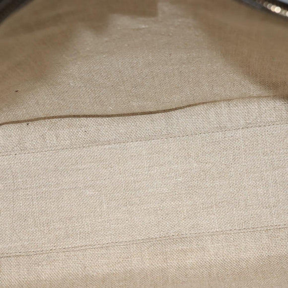 GUCCI Tote Bag Leather Gold Black 141432 Auth ep10234