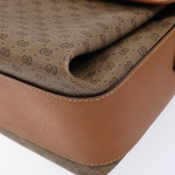 GUCCI Micro GG Supreme Shoulder Bag PVC Beige 001 115 6165 8031 Auth ep10240