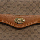 GUCCI Micro GG Supreme Shoulder Bag PVC Beige 001 115 6165 8031 Auth ep10240-18