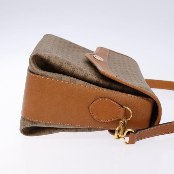 GUCCI Micro GG Supreme Shoulder Bag PVC Beige 001 115 6165 8031 Auth ep10240