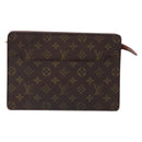 LOUIS VUITTON Monogram Pochette Homme Clutch Bag M51795 LV Auth ep10246-13