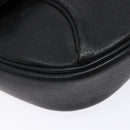 Burberrys Shoulder Bag Leather Black Gold Auth ep10257-14