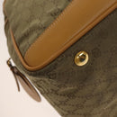 GUCCI GG Canvas Boston Bag 2way Gold Beige Auth ep10259-16