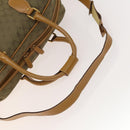 GUCCI GG Canvas Boston Bag 2way Gold Beige Auth ep10259-8