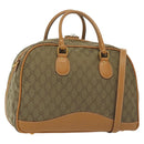 GUCCI GG Canvas Boston Bag 2way Gold Beige 013 123 3659 Auth ep10260-1