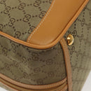GUCCI GG Canvas Boston Bag 2way Gold Beige 013 123 3659 Auth ep10260-12