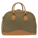GUCCI GG Canvas Boston Bag 2way Gold Beige 013 123 3659 Auth ep10260-2