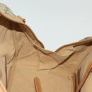 GUCCI GG Canvas Boston Bag 2way Gold Beige 013 123 3659 Auth ep10260-21