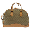 GUCCI GG Canvas Boston Bag 2way Gold Beige 013 123 3659 Auth ep10260-3