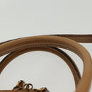 GUCCI GG Canvas Boston Bag 2way Gold Beige 013 123 3659 Auth ep10260-8