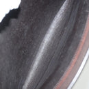 Christian Dior Trotter Canvas Shoulder Bag Brown Gold Auth ep10263-12