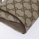 GUCCI GG Supreme Web Sherry Line Shoulder Bag PVC Beige 89 02 018 Auth ep10268-15