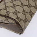 GUCCI GG Supreme Web Sherry Line Shoulder Bag PVC Beige 89 02 018 Auth ep10268-17