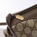 GUCCI GG Supreme Web Sherry Line Shoulder Bag PVC Beige 89 02 018 Auth ep10268-10